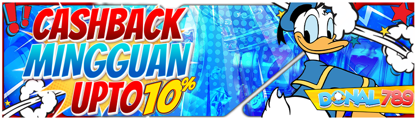 Cashback Mingguan up to 10%